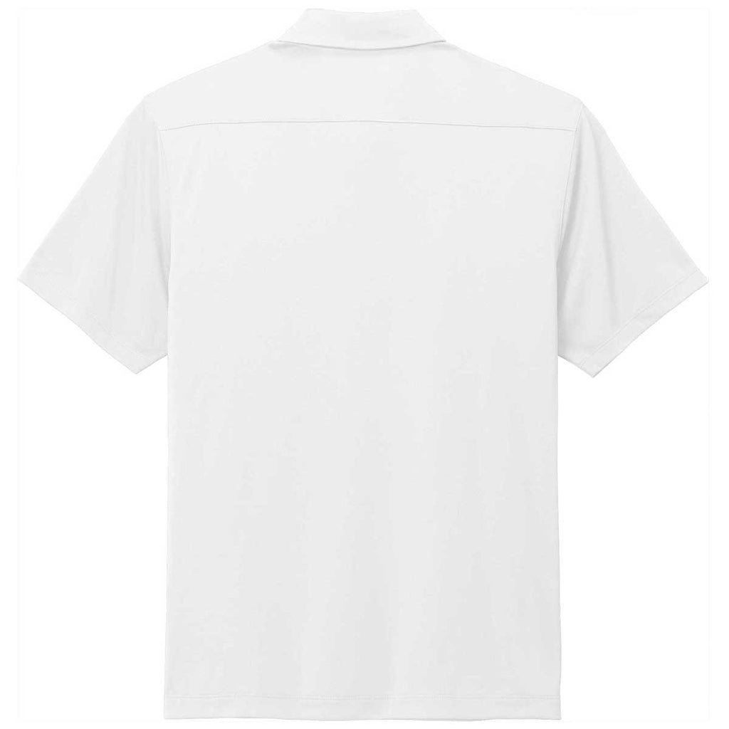 Port Authority Men's White UV Choice Pique Polo