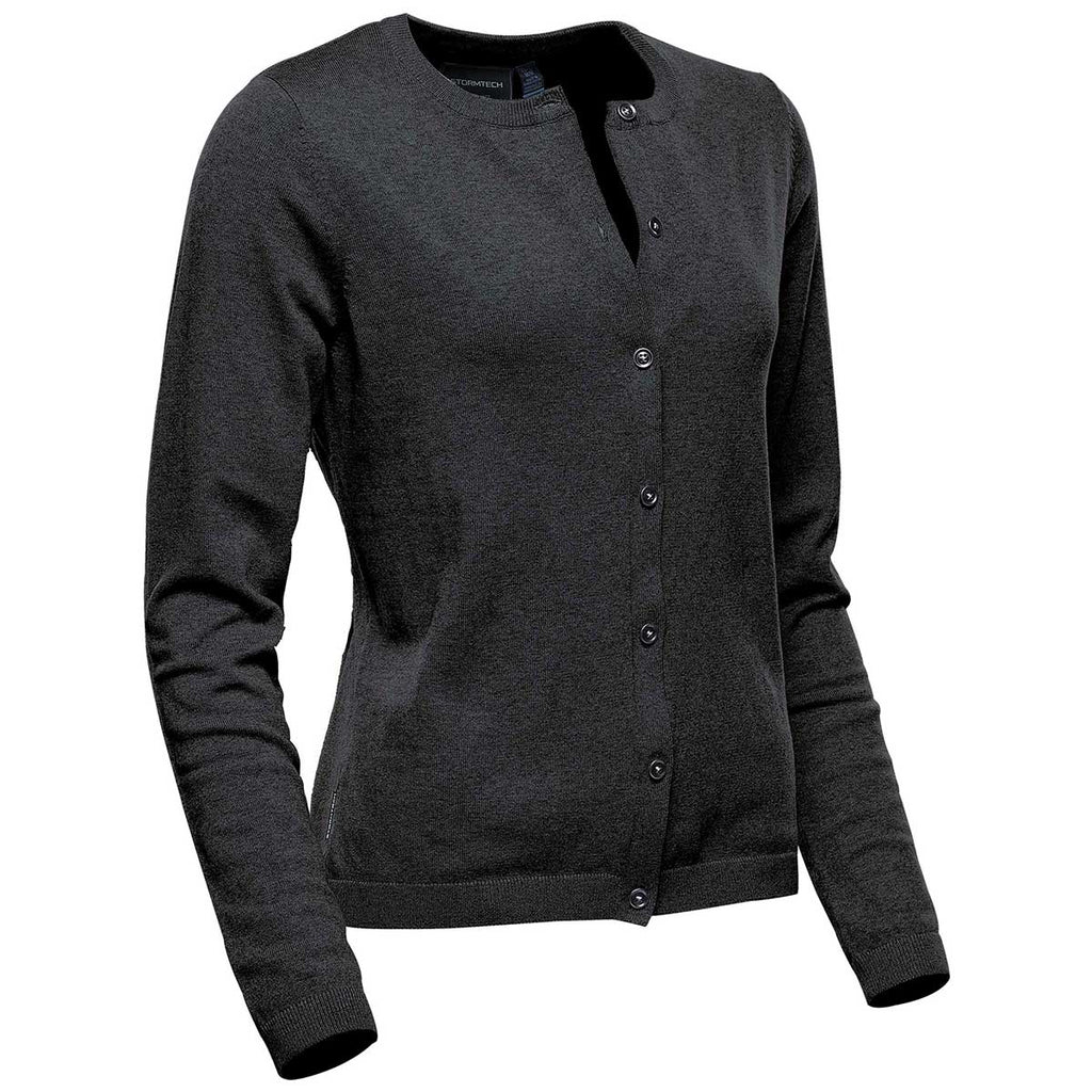 Stormtech Women's Black Avondale Cardigan