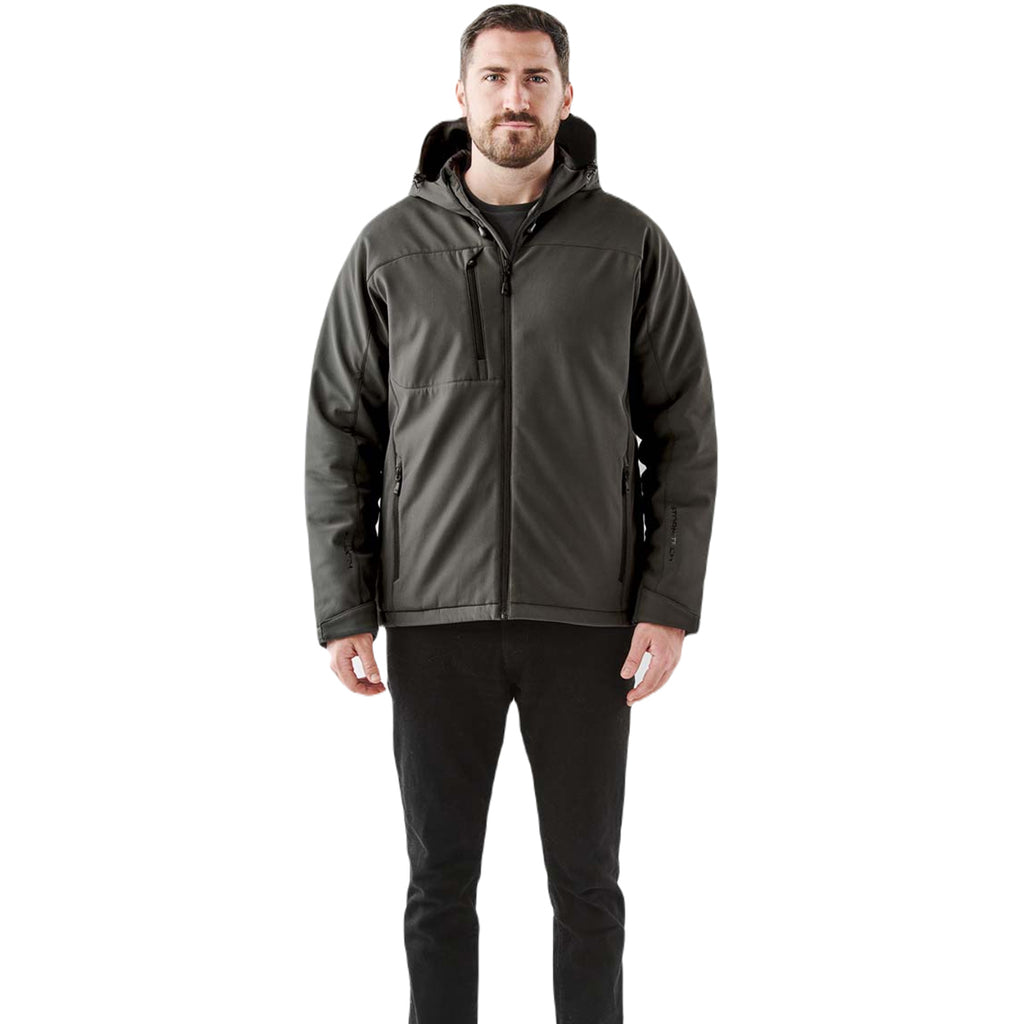 Stormtech Men's Granite/Black Orbiter Insulated Softshell