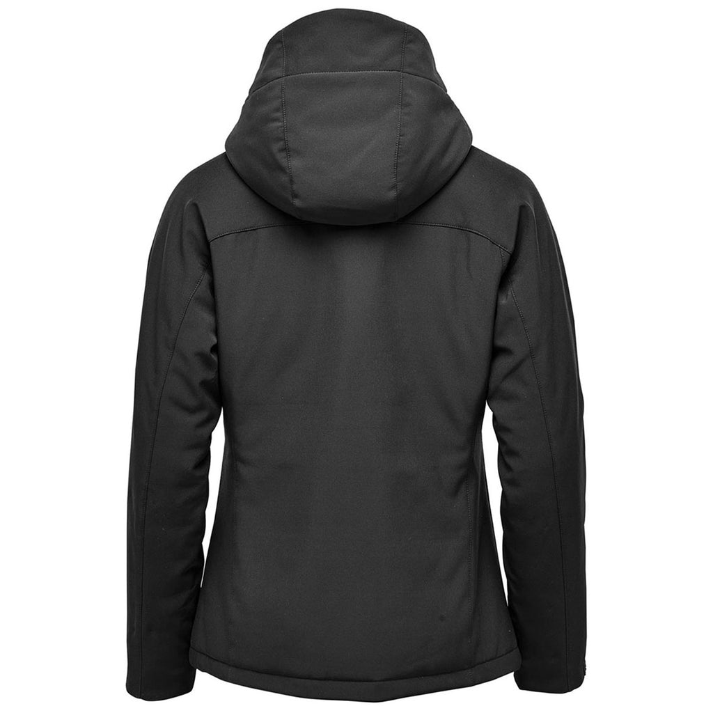 Stormtech Women's Black/Red Orbiter Insulated Softshell