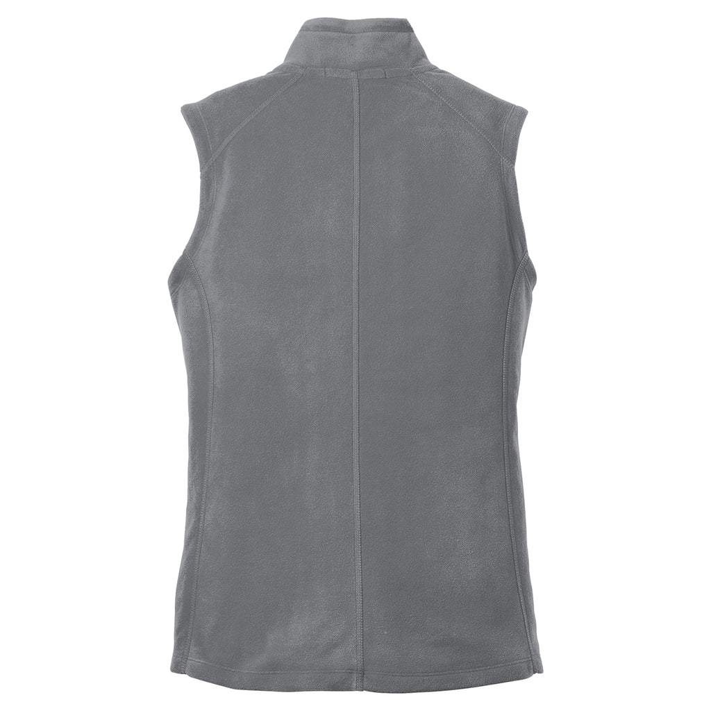 Port Authority Women's Pearl Grey Microfleece Vest