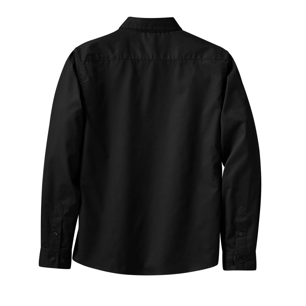 Port Authority Women's Black L/S Easy Care Shirt