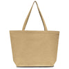 Liberty Bags Khaki Seaside Cotton 12oz. Pigment-Dyed Large Tote