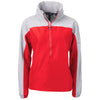 Cutter & Buck Women's Red/Polished Charter Eco Recycled Anorak Jacket