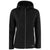 Cutter & Buck Women's Black Evoke Eco Softshell Recycled Full Zip Jacket