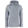 Cutter & Buck Women's CONCRETE Evoke Eco Softshell Recycled Full Zip Jacket