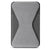 Leeman Grey Tuscany Magnetic Card Holder Phone Stand