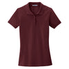 Port Authority Women's Maroon Ezcotton Polo