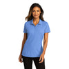 Port Authority Women's Ultramarine Blue SuperPro React Polo