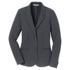 Port Authority Women's Battleship Grey Knit Blazer