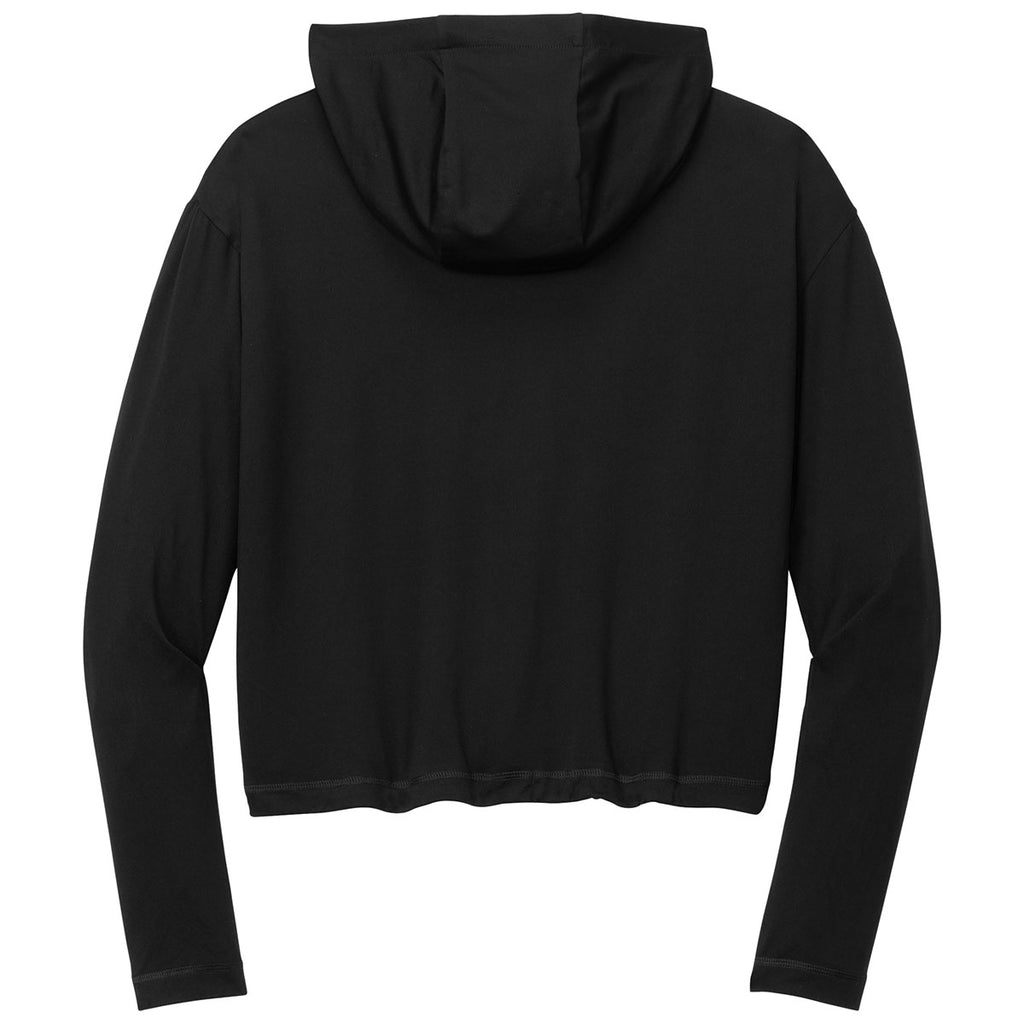 New Era Women's Black Power Long Sleeve Hoodie