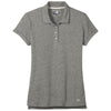 New Era Women's Shadow Grey Twist Slub Polo