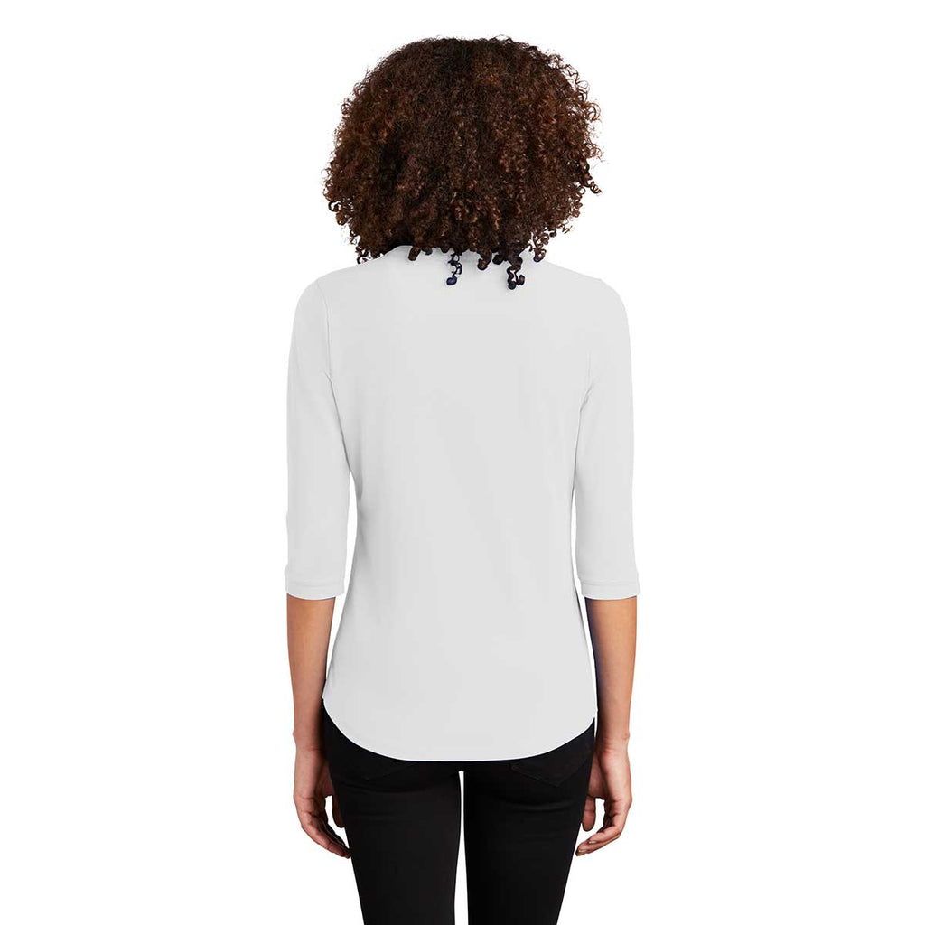 OGIO Women's Bright White Jewel Henley