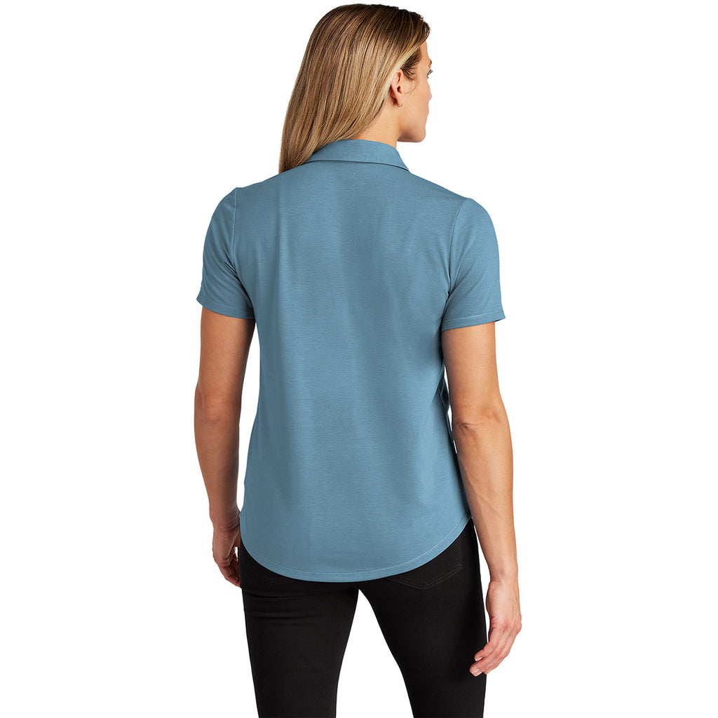 OGIO Women's Blue Mist Motion Polo