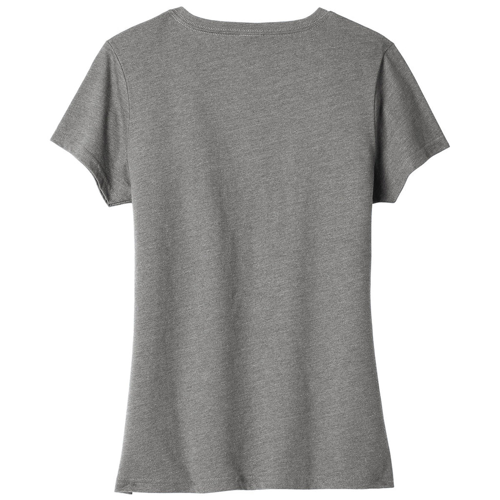 Port & Company Women's Graphite Heather Fan Favorite Blend V-Neck Tee