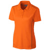 Clique Women's Orange Ice Sport Polo