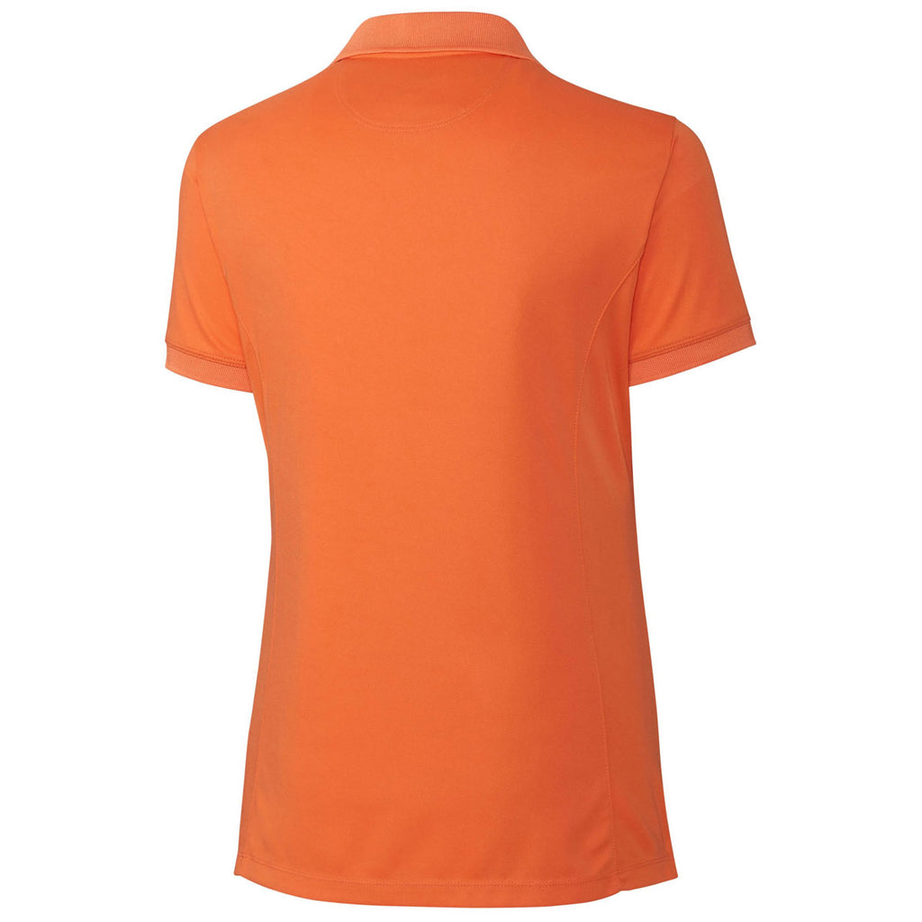 Clique Women's Orange Oslo Pique Polo