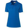 Clique Women's Royal Blue Malmo Snag Proof Zip Polo