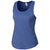 Clique Women's Blue Heather Charge Active Tank