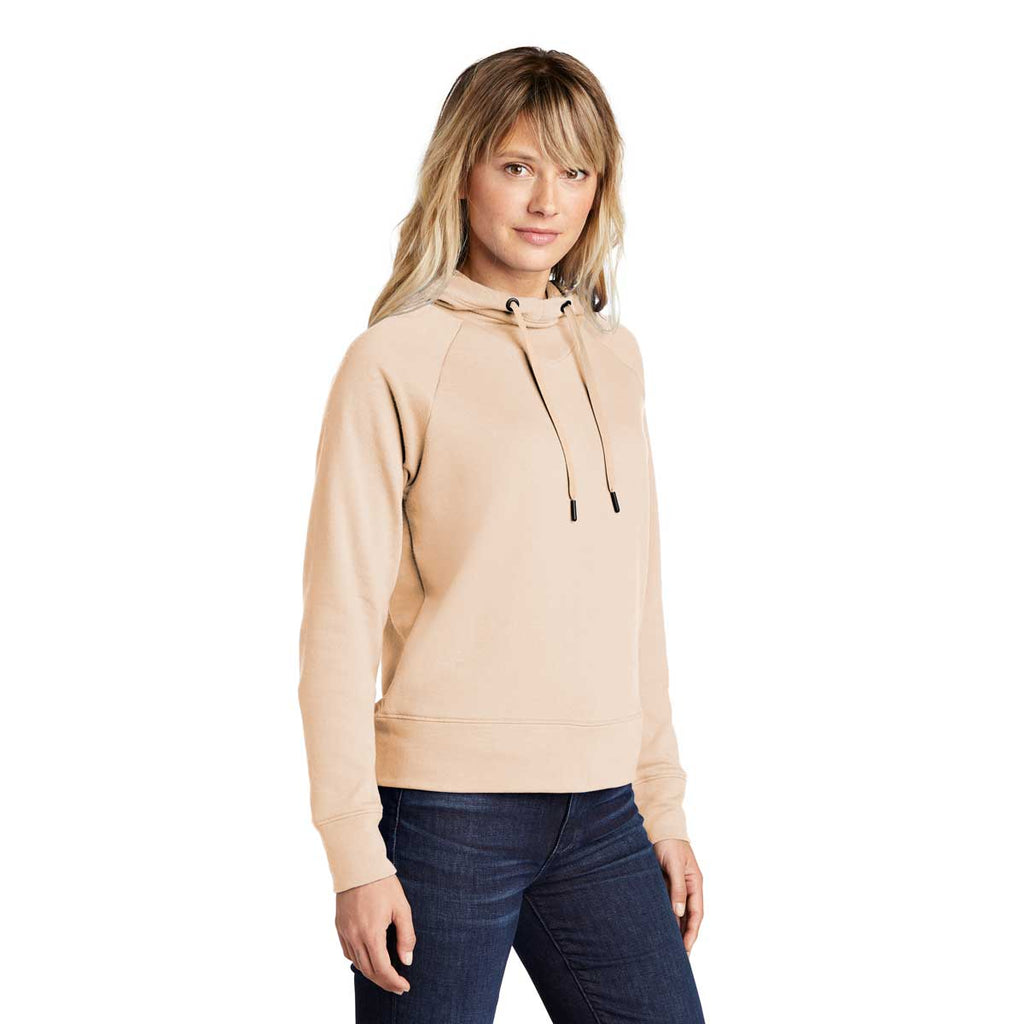 Sport-Tek Women's Ecru Lightweight French Terry Pullover Hoodie