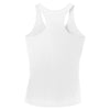 Sport-Tek Women's White PosiCharge Competitor Racerback Tank