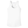 Sport-Tek Women's White PosiCharge Competitor Racerback Tank