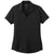 Sport-Tek Women's Black Triad Solid PosiCharge Tri-Blend Wicking Polo