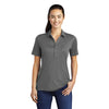 Sport-Tek Women's Dark Smoke Grey Posi-UV Pro Polo