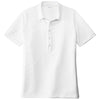 Sport-Tek Women's White Posi-UV Pro Polo