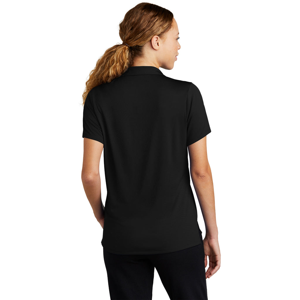 Sport-Tek Women's Black Sideline Polo