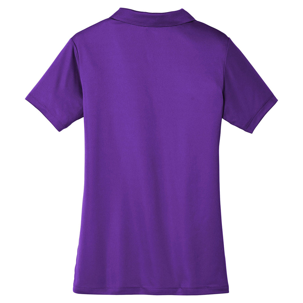 Sport-Tek Women's Purple PosiCharge Competitor Polo