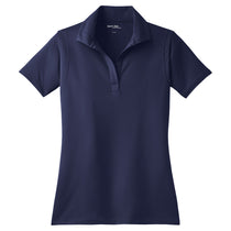 Sport-Tek Women's True Navy Micropique Sport-Wick Polo