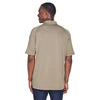 Harriton Men's Desert Khaki Tactical Performannce Polo