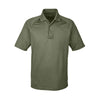 Harriton Men's Tactical Green Tactical Performance Polo