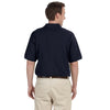 Harriton Men's Navy 5.6 oz. Easy Blend Polo