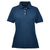 Harriton Women's Navy 5.6 oz. Easy Blend Polo