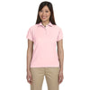 Harriton Women's Blush 5 oz. Blend-Tek Polo