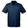 Harriton Men's Navy 4 oz. Polytech Polo