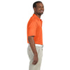 Harriton Men's Team Orange 4 oz. Polytech Polo