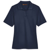 Harriton Women's Dark Navy Advantage Snag Protection Plus Polo