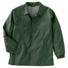 Harriton Men's Dark Green Nylon Staff Jacket