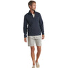 Marine Layer Men's Navy Heather Corbet Quilted Pullover