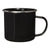 Jetline Black 16.9 oz Iron & Stainless Steel Log Cabin Mug