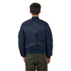 Alpha Industries Men's Replica Blue MA-1 Slim Flight Jacket