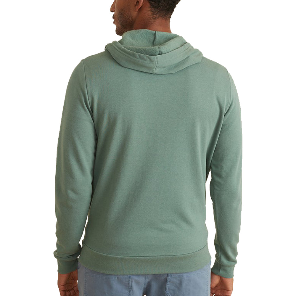 Marine Layer Men's Sage Green Afternoon Hoodie