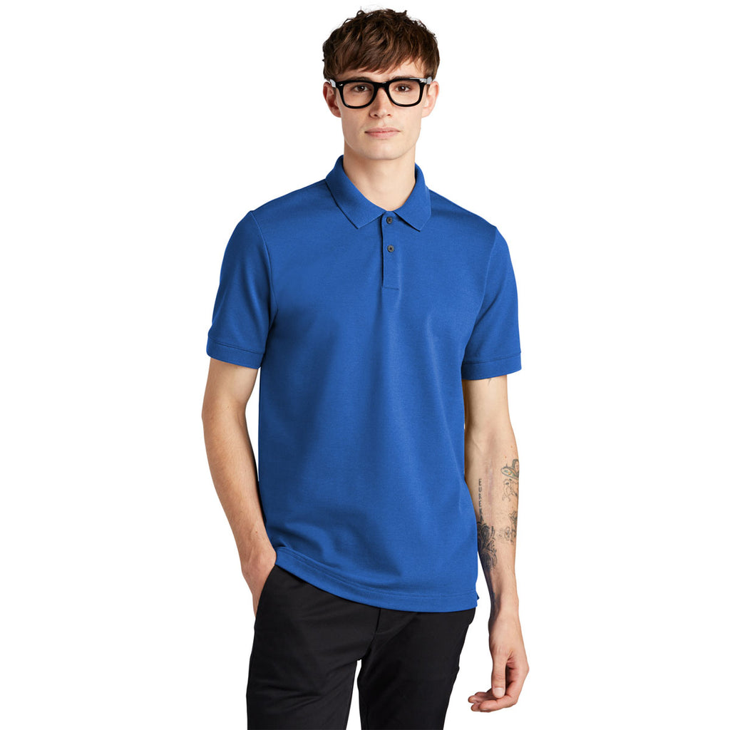 Mercer+Mettle Men's Blue Note Stretch Heavyweight Pique Polo