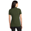 Mercer+Mettle Women's Townsend Green Stretch Heavyweight Pique Polo