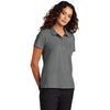 Mercer+Mettle Women's Storm Grey Stretch Pique Polo