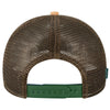 Legacy Dark Green/Camel/Brown Mid-Pro Snapback Trucker Cap