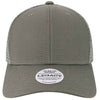 Legacy Dark Grey/Dark Grey Mid-Pro Snapback Trucker Cap